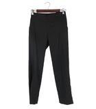 ユニクロ UNIQLO スラックス パンツ ロング ストライプ  サイズ S 黒 QQQ