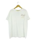 リーバイス Levi's Tシャツ 丸首 半袖 プリント ロゴ 綿 コットン 白 サイズ M QQQ