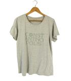 ノンネイティブ nonnative ノンネイティブ 半袖 ポケット Tシャツ ロゴ プリント サイズ1 グレー ユニセックス QQQ