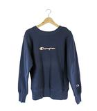 チャンピオン CHAMPION スウェット トレーナー リバースウィーブ 長袖 裏起毛 ロゴ刺繍 M ネイビー ユニセックス QQQ