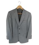 エルメネジルドゼニア Ermenegildo Zegna テーラード ジャケット スーツ グレー 2B サイズ11 QQQ
