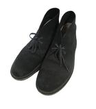 クラークス clarks デザート ブーツ スウェード サイズ US 9 黒 QQQ
