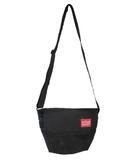 マンハッタンポーテージ Manhattan Portage ショルダー メッセンジャー バッグ ポーチ ロゴ ワンポイント ブラック QQQ