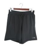 ザノースフェイス THE NORTH FACE NB42284 Light Comfort Short ショート ハーフ パンツ ゴムウエスト 伸縮 ストレッチ ロゴ ワンポイント ブラック サイズM QQQ
