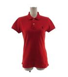 ラルフローレン RALPH LAUREN ポロシャツ スキニーフィット SKINNY FIT ポニー刺繍 半袖 レッド 赤 M