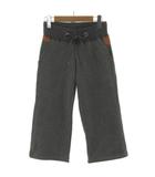 サウンズ グッド SOUNDS GOOD ユナイテッドアローズ UNITED ARROWS パンツ スウェット クロップド丈 ウエストゴム 日本製 コットン グレー オレンジ M