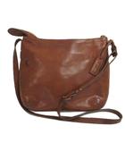 ゲンテン genten トスカ ショルダーバッグ シボ入りオイルヌメレザー ブラウン 茶