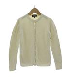 アニエスベーアンファン Agnes b. ENFANT カーディガン ニット 丸首 長袖 コットン ライトベージュ 12