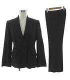  クローネ Krone スーツ 21103 ジャケット テーラードカラー シングル 2B パンツ スラックス セミフレア ブラック 黒 15 大きいサイズ