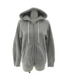 イエナ IENA スウェットパーカー 17070900421030 ダブルジップ コットン グレー
