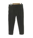 プーマ PUMA 3/4パンツ(STUDIO ウーブン 3/4パンツ)519803-01 DRYCELL クロップドパンツ ロゴプリント ウエストゴム ストレッチ ブラック 黒 M
