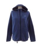 ナイキ NIKE DRY-FITジップアップパーカー 683657-508 ジャージ ロゴ刺繍 長袖 サムホール 裏起毛 ブルー系 青系 M
