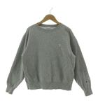 チャンピオン CHAMPION BASIC CREWNECK SWEAT C3-Q006 トレーナー ロゴワッペン 長袖 コットン グレー S