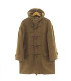 グローバーオール Gloverall 90年代ヴィンテージ ダッフルコート イングランド製 ヘリンボーン トグルボタン 起毛 ウール ブラウン系 茶系 大きサイズ