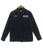 ソフトマシーン SOFT MACHINE ワークシャツ 047-474-9500 胸ポケ 刺繍 ロゴワッペン 長袖 コットン ネイビー 紺 L