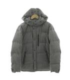 フレディ&グロスター FREDY&GLOSTER ウールブレンドダウンジャケット VW358001 フード ダブルジップ ダウン90% グレー 48