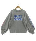 ロデオクラウンズワイドボウル RODEO CROWNS WIDE BOWL RCWB BUZZSIGNSボリュームスリーブTシャツ 420CST90-0140 ロンT コットン混 モクグレー F