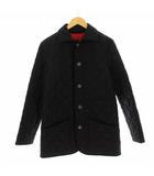 マッキントッシュフィロソフィー MACKINTOSH PHILOSOPHY H1F87-682-08 キルティングコート 中わた ステンカラー ウール 38 黒 ブラック /KU ■BM