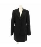 カルバンクラインシーケー Calvin Klein C.K スーツ セットアップ 上下 テーラードジャケット ミニスカート ウール 4 黒 ブラック JKYPGA1007 SKYPGA1006 /KU ■MU