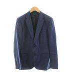 ポールスミス PAUL SMITH ロロピアーナ テーラードジャケット ブレザー 背抜き ウール M 紺 ネイビー 163000 1439 /KU ■BM