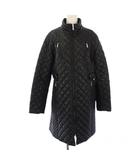 キルティングコート 中綿 アウター ジップアップ L 黒 /TK ■MU