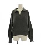 ジャーナルスタンダード JOURNAL STANDARD 24AW ウォッシャブルハイゲージアゼワイドカラープルオーバー ニット セーター 長袖 F グレー 24080400387030 /BM ■MU