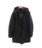 Stratos Technical  ダウンコート ミドル丈 フーディ 48 紺 /KH ■BM