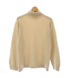 バーバリーゴルフ BURBERRY GOLF ゴルフウェア カシミヤ ニット セーター 長袖 ハイネック M ベージュ BGT93-554-04 /TK ■MU
