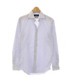 メーカーズシャツ カマクラ MAKER'S SHIRT 鎌倉 シャツ Easy Care PALPA ストライプ柄 長袖 37 ホワイト ブルー /TK ■BM