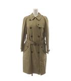 トレンチコート ロング ベージュ ダブルブレスト /RR ■MU