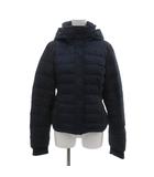ユニクロ UNIQLO UNIQLO× t.down by theory ユニクロ×セオリー ダウンジャケット S 黒 ブラック 紺 ネイビー キルティング 長袖 /NU ■GY66