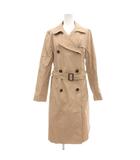 トレンチコート ロング ダブル 38 ベージュ /JS ■GY66