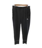 アディダス adidas 美品 レギンス  M 黒 ブラック サイドポケット 裾リブ CX4438ATV009 /HW ■GY66