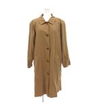 ダックス DAKS ステンカラーコート ロング 9 茶 ブラウン /JS ■GY66