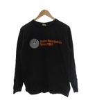 エドウィン EDWIN Tシャツ M クルーネック 長袖 プリント /IL ■GY66