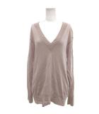 イエナ IENA セーター ウール ライトパープル 薄紫色 Vネック 無地 長袖 /SC ■GY66