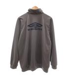アンブロ UMBRO ジャージ ジャケット ブルゾン ロゴ L グレー /JS ■GY66