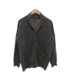 ビームスハート BEAMS HEART カーディガン ニット L グレー ショールカラー 長袖 /NU ■ECF001