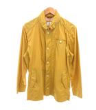 ハッシュパピー Hush Puppies 美品 ジャケット L 黄色 イエロー 長袖 スタンドカラー 無地 /SJ ■ECF001