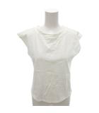 トランテアン ソン ドゥ モード 31 Sons de mode タグ付き Tシャツ カットソー 38 白 ホワイト 無地 ラウンドネック ノースリーブ 0071273 /HW ■ECF001
