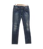 ジースターロウ G-Star RAW デニムパンツ ジーンズ ローライズ ウォッシュストレート 26 インディゴブルー /YJ ■ECF001