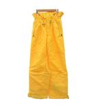 デサント DESCENTE スキーウエア パンツ 11 黄色 イエロー 無地 ゴムウエスト /SX ■ECF003