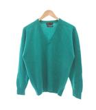 チャップス CHAPS RALPH LAUREN ビンテージ 美品 セーター ニット ウール L 緑 グリーン Vネック /SJ ■ECG003