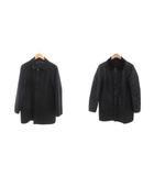 マッキントッシュフィロソフィー MACKINTOSH PHILOSOPHY ステンカラーコート キルティング リバーシブル 38 紺 ネイビー /YJ ■ECG003