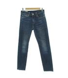 リーバイス Levi's ジーンズ デニムパンツ 27 インディゴブルー ウォッシュ加工 フルレングス 5ポケット /SX ■ECG003