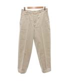 ブルックスブラザーズ BROOKS BROTHERS パンツ USA製 12P 生成り オフホワイト 無地 ベルトループ クリース /ML ■ECF003