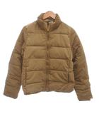 ギャップ GAP 中綿ジャケット S 茶 ブラウン 無地 スタンドカラー 長袖 ECF003 /KR ■ECF003