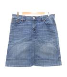 ギャップ GAP 美品 デニムスカート ひざ丈 タイト M インディゴブルー /NL ■ECF003