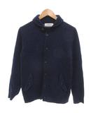 グリーンレーベルリラクシング ユナイテッドアローズ green label relaxing カーディガン S 紺 ネイビー 長袖 フラップポケット /YF ■ECF004
