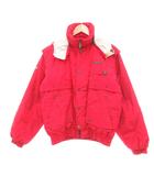 デサント DESCENTE スキージャケット ダウン フード付き L 赤 レッド /UO ■ECF004